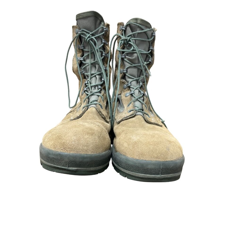 Belleville Gortex Mens Tan Suede Tacticle Combat Boots Sz 13W SKU 9398 - Picture 6 of 13
